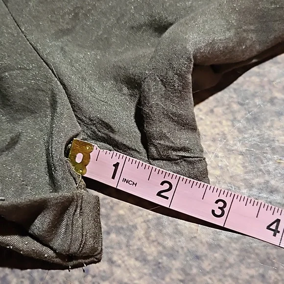 Gap | Olive Gray Lightweight Strappy Romper - Picture 8 of 9